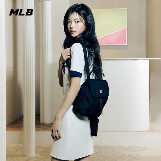 【潮牌清仓】MLB字母标女款立领连衣裙3FOPV0143【无货退款介意勿拍】 商品图2