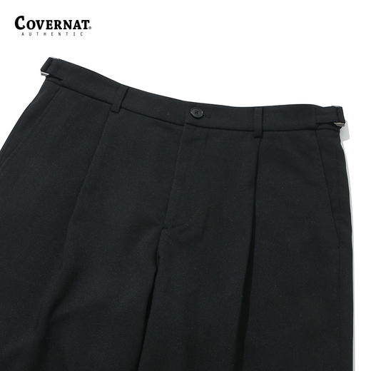 covernat韩国潮牌裤子半宽松时尚休闲长裤2024春夏新品CO2401PT16 商品图2
