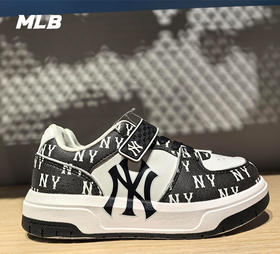 MLB儿童款男女童满印老花时尚学长鞋7ASXJM44N