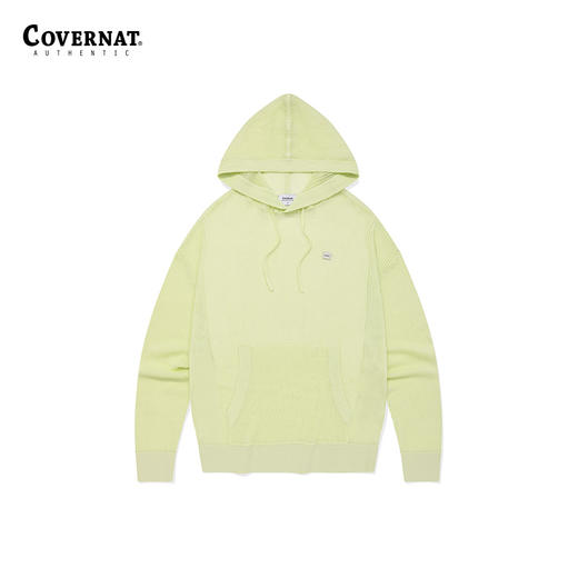covernat韩国潮牌透气时尚针织连帽衫2024春夏新品CO2402KT10 商品图0