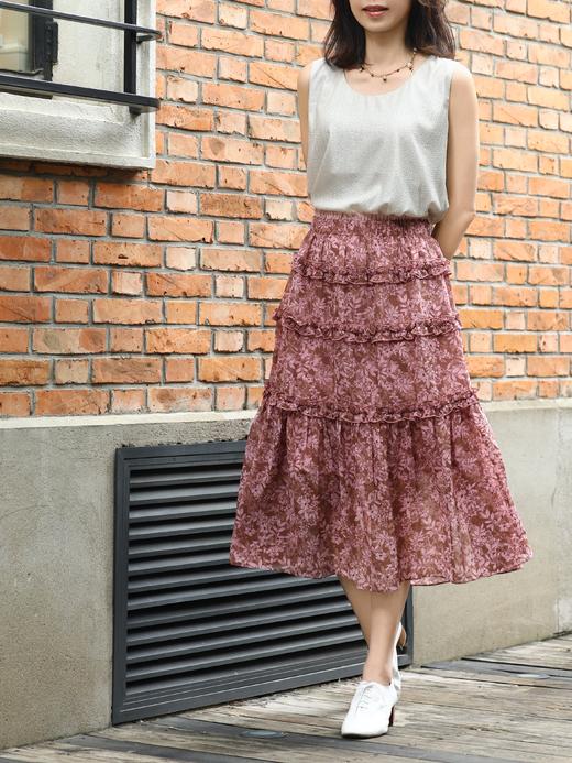 TYNVIE 圆领真丝背心-银灰色 商品图11