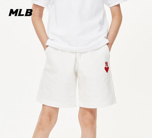 MLB儿童款爱心系列 HEART针织短裤7ASPH0133【热销中无货退款介意勿拍】【热销中无货退款介意勿拍】 商品图1