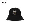 MLB纯色男女同款NY标渔夫帽3AHTD601N 商品缩略图0