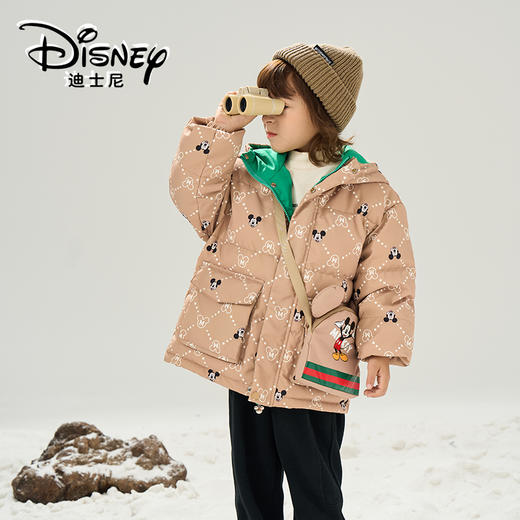 【主播推荐】【顾奈】Disney/迪士尼儿童双面穿羽绒服外套XME4SU350 商品图4