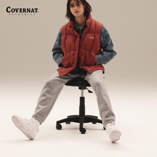 Covernat秋季新品摇粒绒束腿裤针织收口裤男CO2303PT03 商品图0