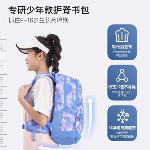 【森哥优选】挪威30L书包beckmann贝克曼初高中学生青少年护脊双肩背包大容量 商品图4