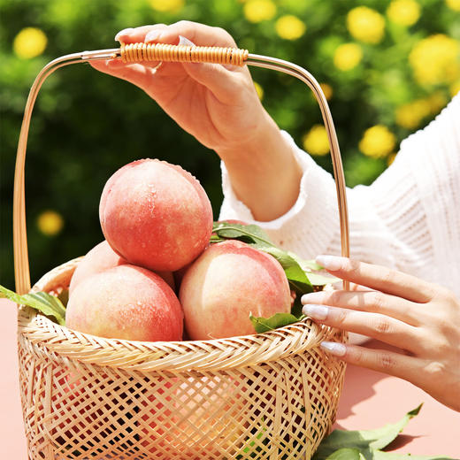小白凤·桃中“女王后”原产地｜甄选礼品盒装〔龙泉好礼〕- 出口级 - 净重4.2斤【水果】 商品图1