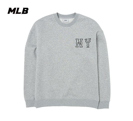 MLB小标NY标基础款简约套头卫衣3AMTB3146【无货退款】 商品图2