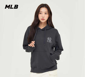 MLB背标镂空标男女同款连帽套头卫衣3AHDB0544【无货退款介意勿拍】