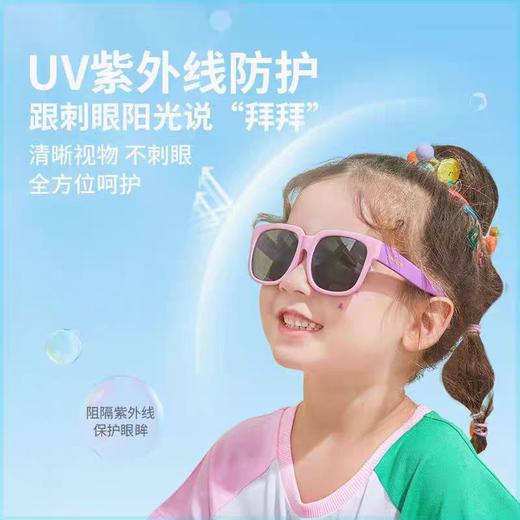 【捡漏！宝贝的夏日守护者🌞】欧美儿童防晒太阳镜，阻隔紫外线，轻松折叠，保护娇嫩眼眸✨妈妈们的安心之选！ 商品图1