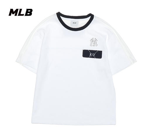 MLB儿童款男女童小标钻石老花夏季套装7AS1MD553【无货退款介意勿拍】 商品图3