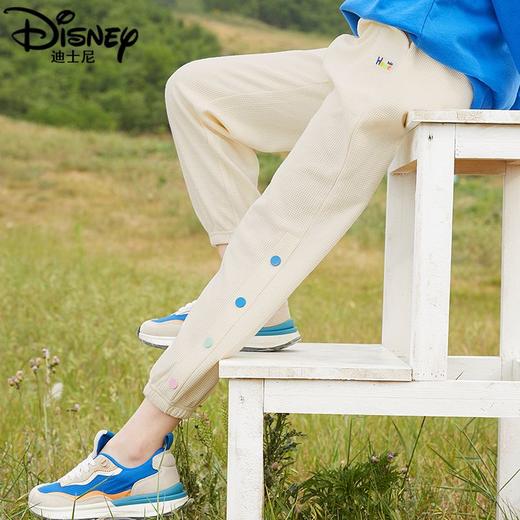 迪士尼女童运动裤春秋2023春装儿童裤子春季中大童卫裤女孩休闲裤 商品图2