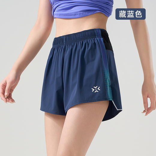 有为者男女款AIR四分训练跑步短裤运动透气反光内衬速干裤多口袋HM-DK002 商品图8