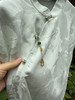 624-7 新中式 雨后新绿 提花面料 斜襟小衫 H4462 我穿L合身不宽裕 商品缩略图14
