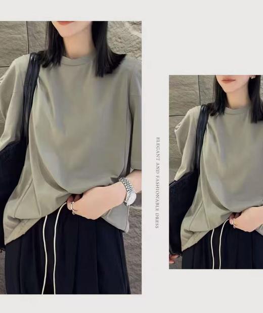 清仓价2025~欧货潮牌设计感短袖T恤M1-1-喜出 商品图1