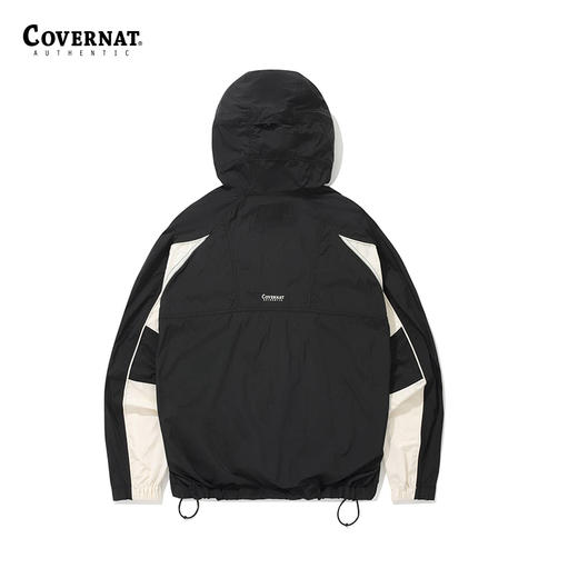 covernat韩国潮牌夹克潮流时尚彩色块轻型防风衣男女情侣款2024新CO2401JK16 商品图1