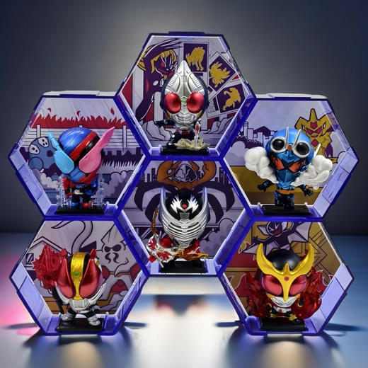 正版假面骑士英雄666系列盲盒手办卡通新款玩具摆件公仔人偶玩偶 商品图1