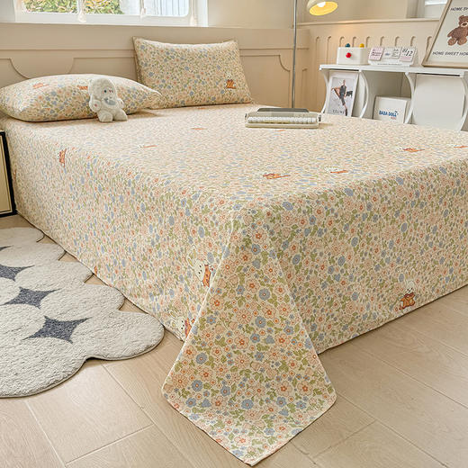 【品牌直发】加倍生活 原棉老粗布床单三件套 传统织造工艺 72道工序处理 传统粗布凉席 耐磨耐用 贴身柔软 商品图5