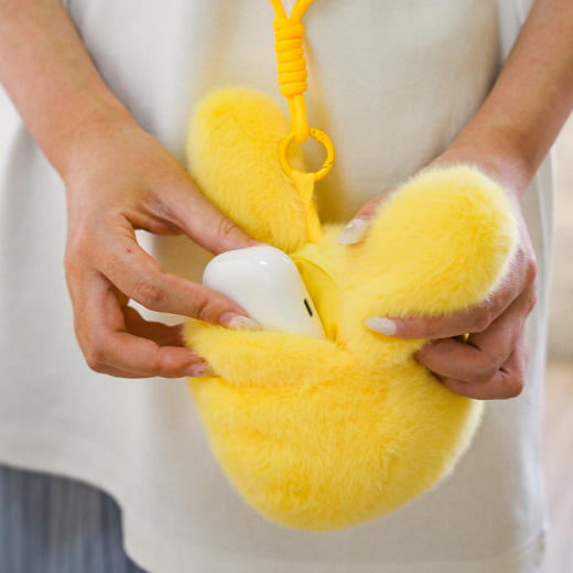 毛绒团团耳机包 商品图1