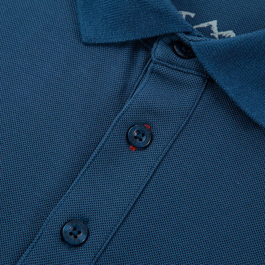 OZARK/奥索卡精梳棉珠地POLO衫男士夏季新款时尚短袖衫339086 商品图4