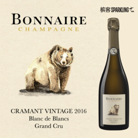Bonnaire Cramant Grand Cru Blanc de Blancs 2016  宝奈儿克拉芒特级白中白 2016 750ml&1.5L