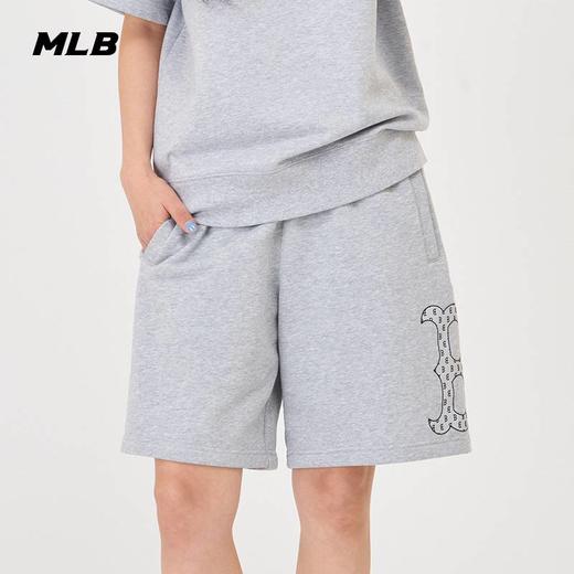 MLB男女同款裤腿标老花标短裤3ASPM0143【无货退款介意勿拍】 商品图3