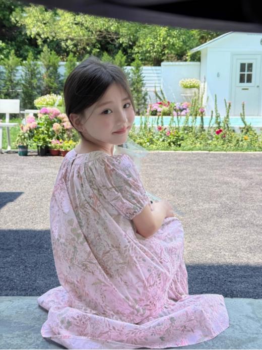 💕夏日小公举穿搭｜这款粉粉嫩嫩的碎花裙也太甜啦🥍【吉米故事卡龙の梦境樱花粉碎花裙】 🌈一见钟情的粉色马卡龙色盘の秘密直接美到心巴上 商品图2