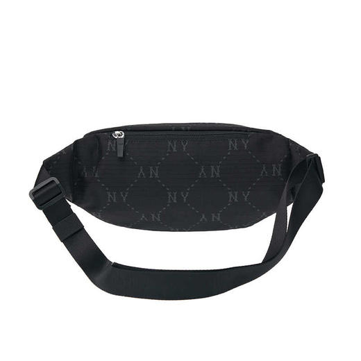 MLB情侣钻石老花腰包可调节时尚轻便挎包24秋冬新款3AHSM035N 商品图4