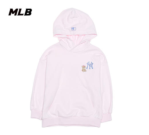 MLB儿童款男女童皱眉熊系列连帽卫衣7AHDC0151 商品图2