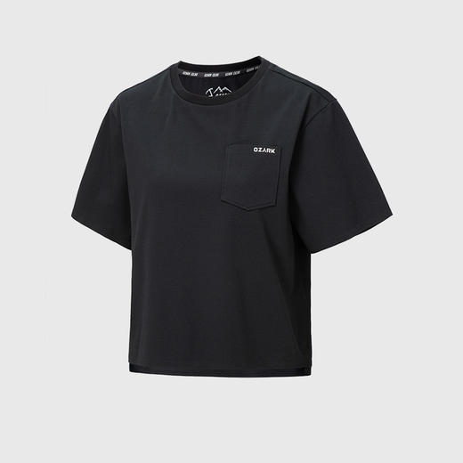 OZARK 奥索卡 圆领 露腰 T恤OAGWQ512128 商品图0