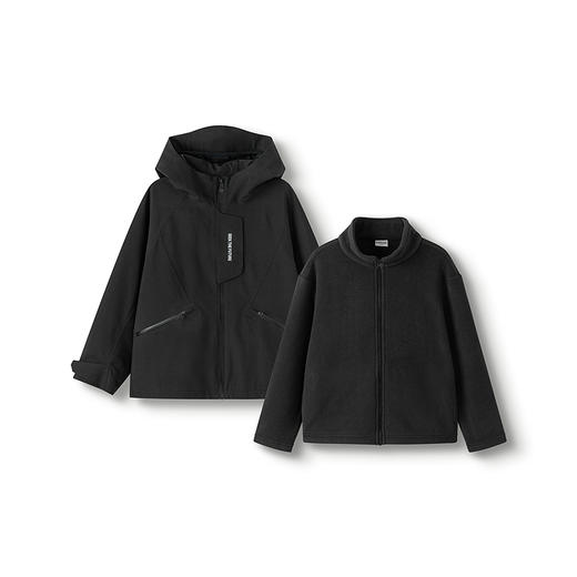 【风壳衣】巴拉巴拉balaOne儿童外套男女童上衣2025秋防水冲锋衣 商品图4