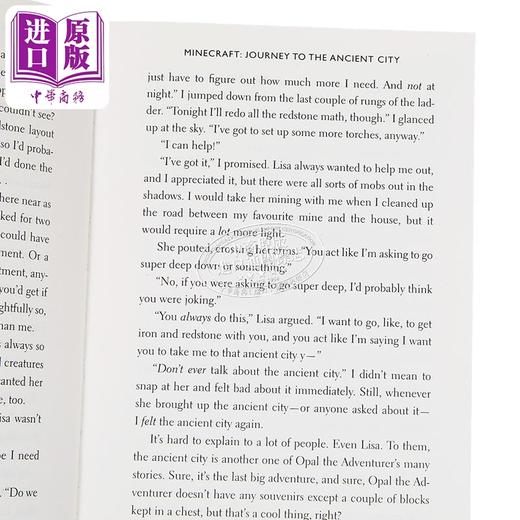 【中商原版】我的世界 古城之旅 英文原版 Minecraft Journey to the Ancient City Mojang AB Danny Lore 商品图2