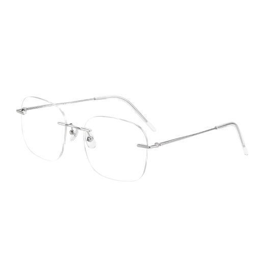 普莱斯PT11076  无框纯钛+板材 精细切割 时尚百搭不挑脸 商品图0