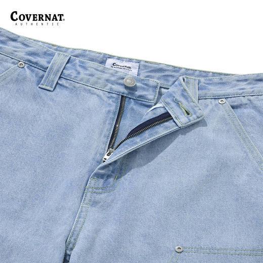 covernat韩国潮牌九分裤时尚休闲卡彭特宽松牛仔裤2024春夏新品CO2401PT08 商品图2