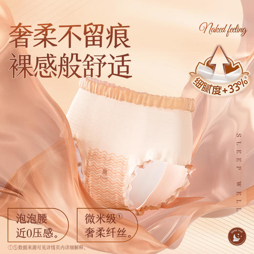 [小滋心选]舒莱奢柔植愈裤M-L码安睡整晚量大防漏 商品图4