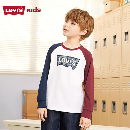LEVIS 秋 大童小童 儿童童装T恤 LVB-AG-P805 商品图0