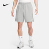 Nike/耐克短裤男裤子夏新款灰色刺绣透气宽松运动五分裤FQ4361 商品缩略图0