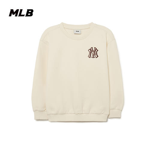 MLB儿童男女童23秋季新款圆领镂空队标套头卫衣7AMTJ0134 商品图2