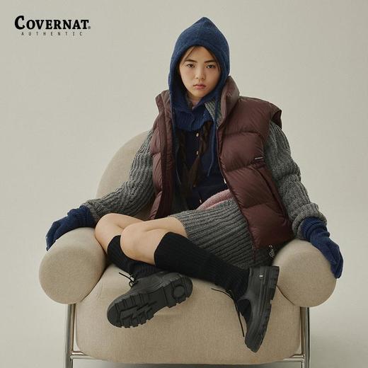covernat韩国潮牌可拆卸款袖子休闲时尚羽绒服2024秋冬新品CO2404DP73 商品图3
