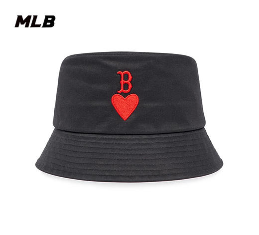 MLB男女同款小标爱心标渔夫帽3AHTH013N 商品图4