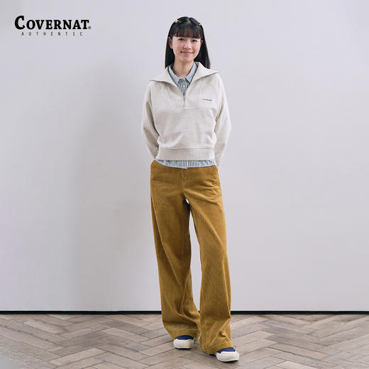 Covernat秋季新品女士灯芯绒长裤休闲通勤潮CO2303PT61 商品图1