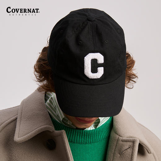 Covernat韩国潮牌C字母帽子时尚经典C标棒球帽男女情侣款鸭舌帽新CO2300CA01 商品图3