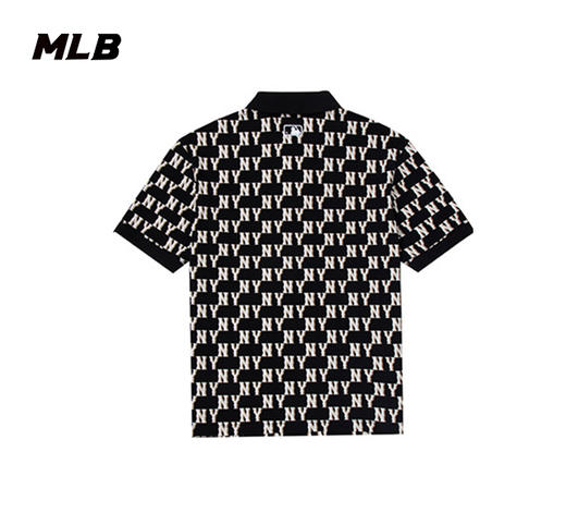 【限时秒杀】MLB女装短袖2023夏季新款运动服翻领半袖休闲T恤3FPQM0233【无货退款介意勿拍】 商品图2