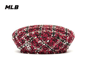 MLB刺绣标毛线女士贝雷帽3ACBB9616