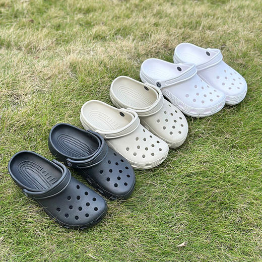 「下单赠鞋花」经典款洞洞鞋！可与「小明星」组成亲子款 SACHA 大明星洞洞鞋 男女同款 商品图0