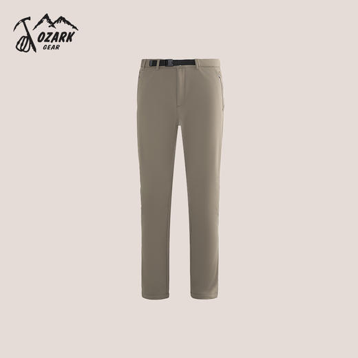 OZARK/奥索卡户外男弹力防泼水保暖徒步登山复合软壳长裤207327 商品图0