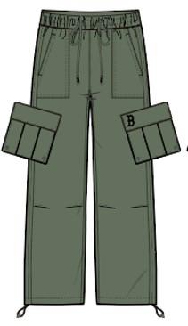 MLB男女同款小标大口袋梭织裤3LWPB0353 商品图1