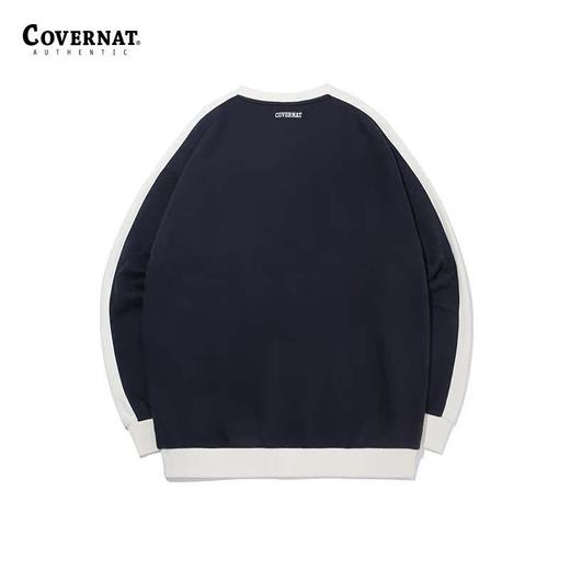Covernat春季新款2025字母卫衣潮套头圆领上衣情侣同CO2401CR04 商品图3