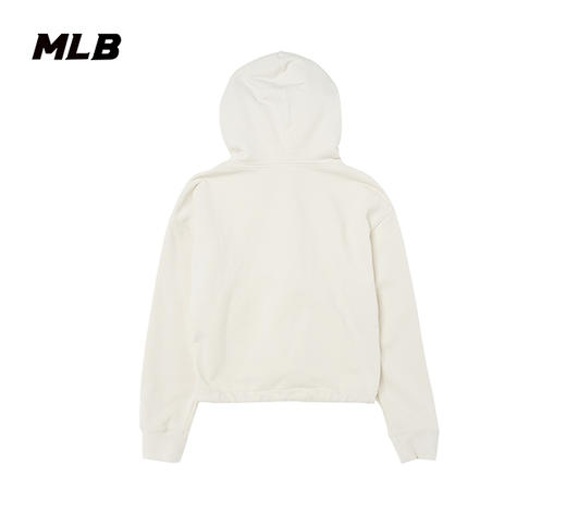 【限时秒杀】MLB女款小短款学院风圆标连帽卫衣3FHDM0744 商品图1