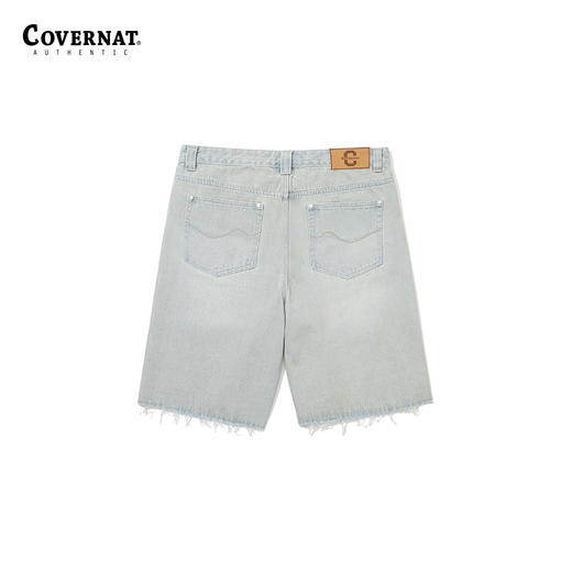 covernat韩国潮牌女士宽松纯棉休闲时尚牛仔短裤2024春夏新品CO2402SO06 商品图1